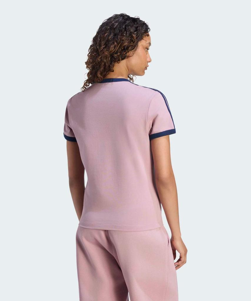 adidas 3-Stripe Slim T-Shirt - Magic Mauve / Ks4776
