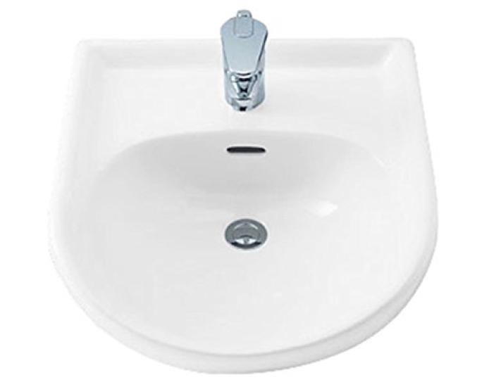 

LIXIL INAX Врезная круглая раковина с передним бортиком Чисто белый YL-2160FC/BW1