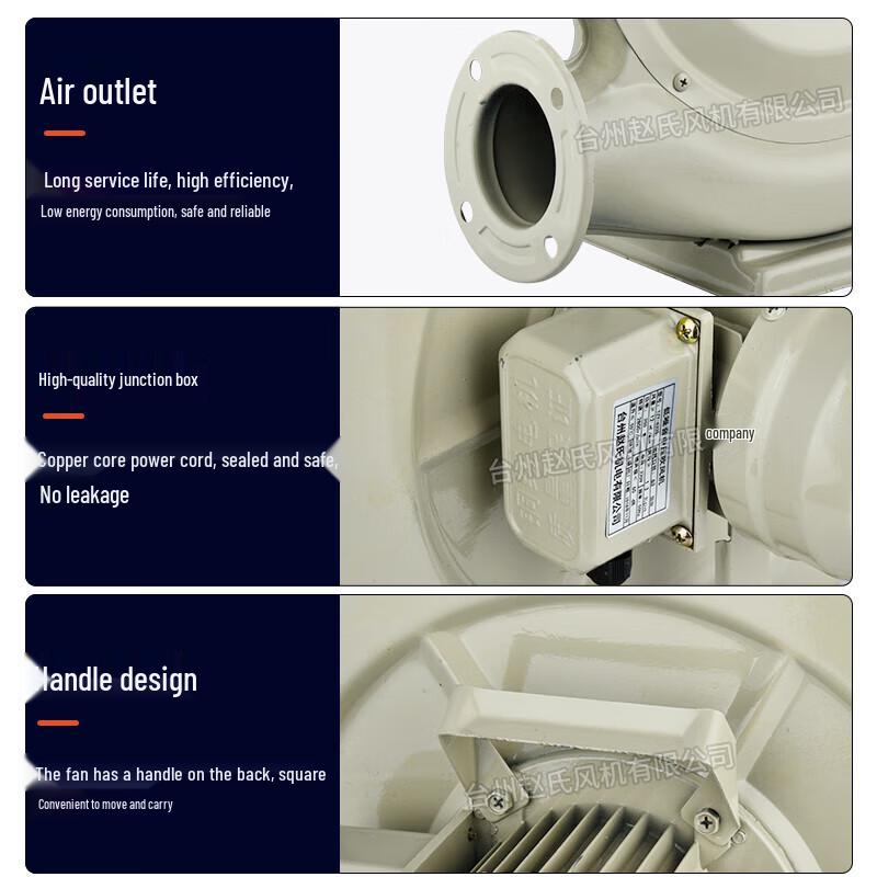 Paipushuo Industrial Centrifugal Blower Fan