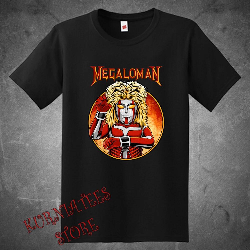 Men s and Women s T-shirts Megaloman Japan Super Hero Anime Cartoon XL