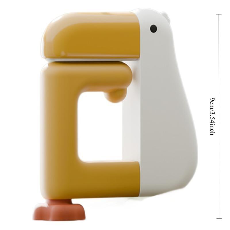 1PC Adjustable ABS Think Duck Backpack Hook, Suitable for Student Backpacks, Desks, and Tabletops; a Great Gift.