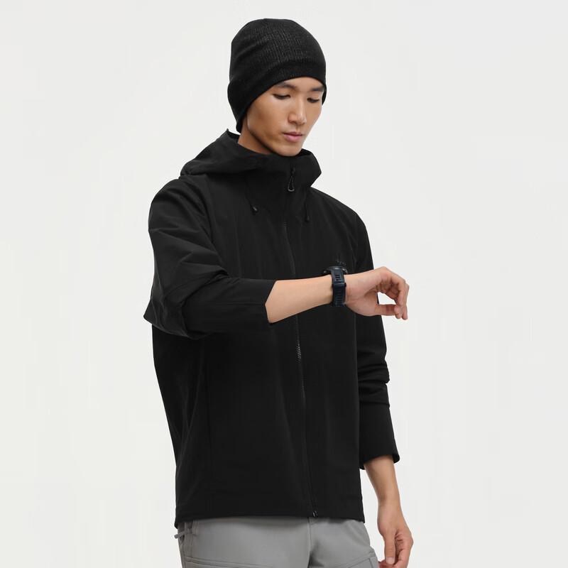 Men's Four-Way Stretch Hooded Outdoor Jacket