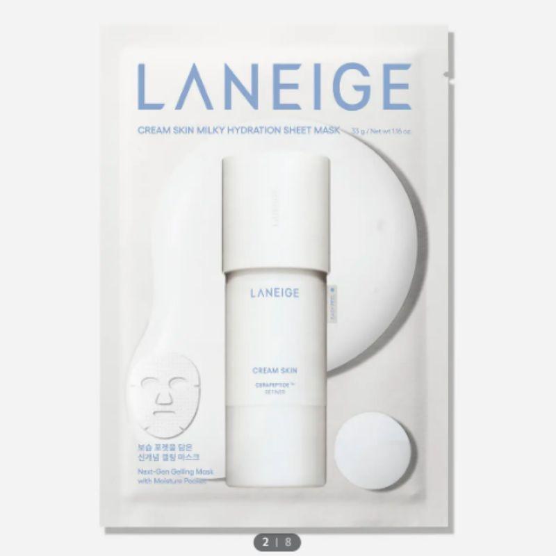 Laneige Cream Skin Milky Hydration Mask 1 Sheet