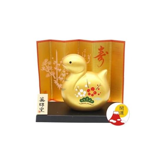 Snake Figurine Snake Aya Good Luck (Kinpuku, Shochiku Bai) (Good Luck Sticker Included)