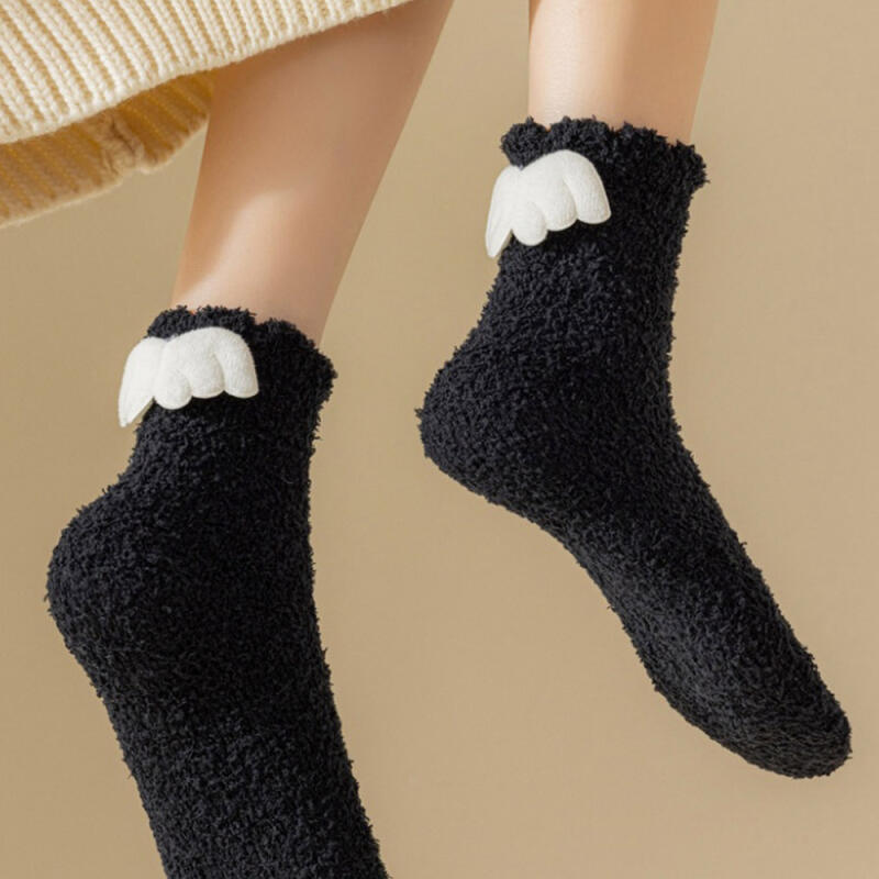Ilana Winter Fleece Socks Warm Sleep Socks 1+1