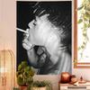 Hip Hop ZXXXTentacion Anime Tapestry Hippie Flower Wall Carpets Dorm Decor Cheap Hippie Wall Hanging