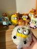 52Toys New Minions Bob&Tim Better Together Series Blind Box, Cute Vinyl Plush Keychain, Anime Figure Collectible Doll Gift