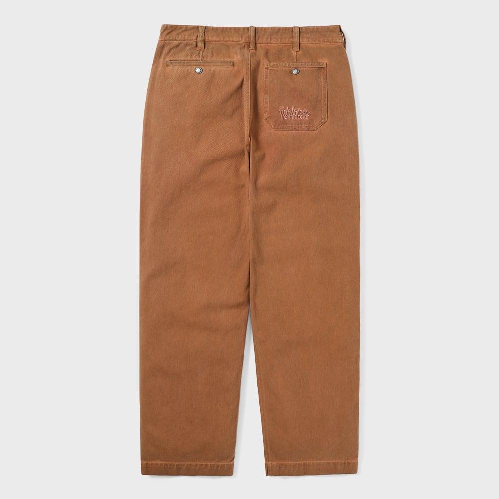 Это Никогда Не Те Старые Перекрашенные Оранжевым Брюки M