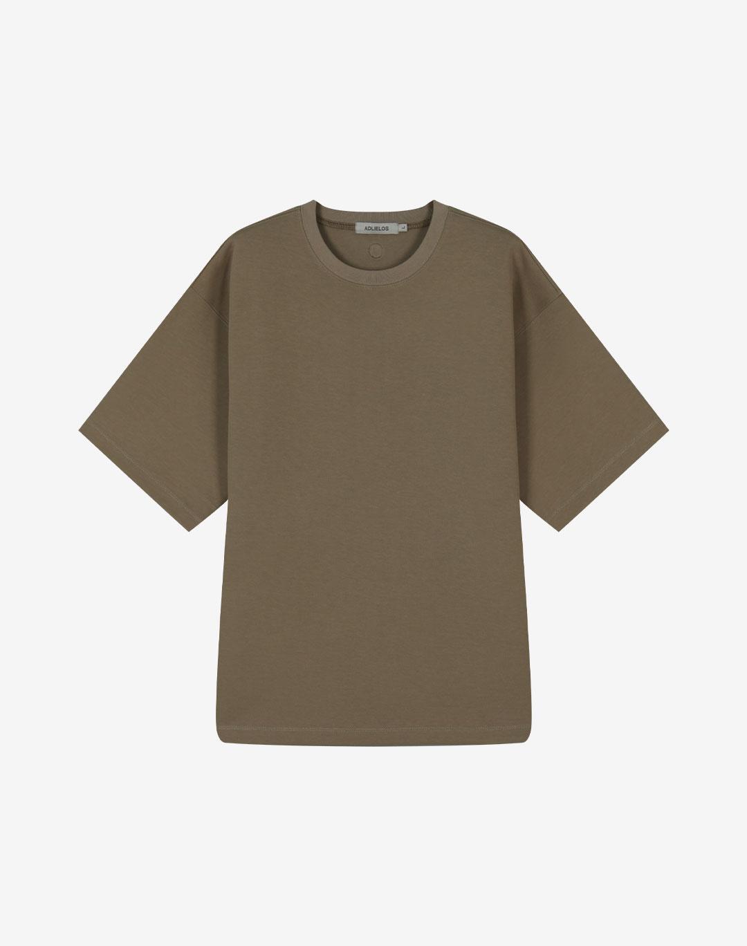 Adrielos Neoprene Rubber Half T-Shirt [Olive Green] M