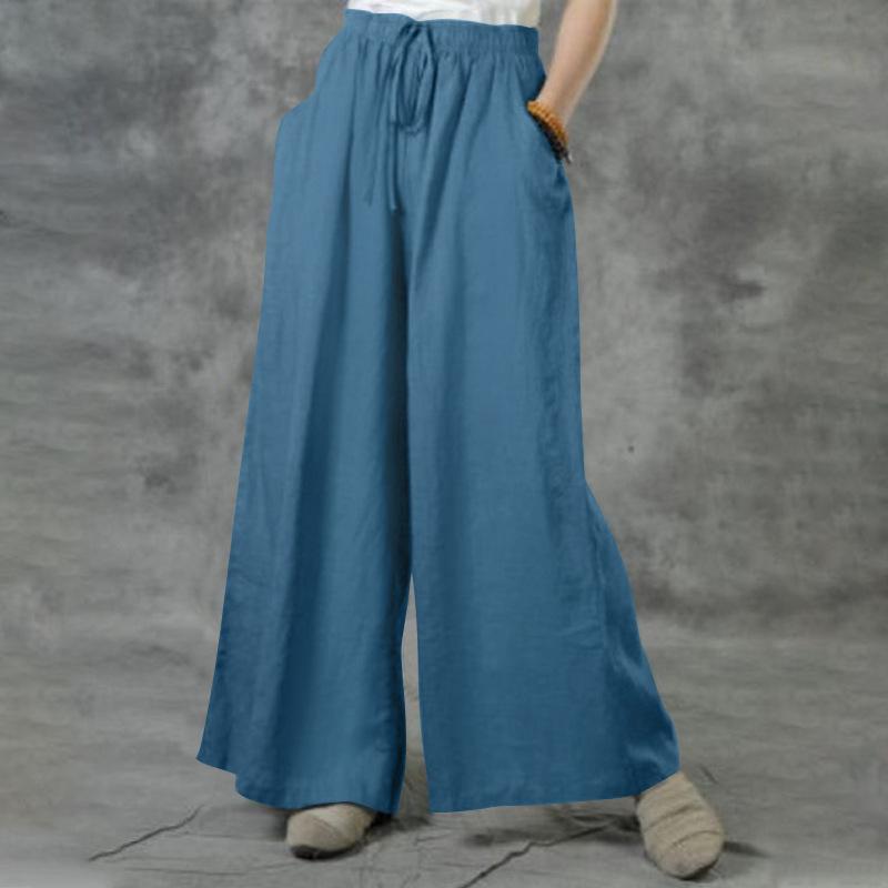 Women's Large Size Loose Casual Pants Female