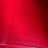 LOUIS VUITTON City Steamer PM Handbag Calfskin Red Women M53029 Used