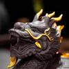 Zisha Ceramic Dragon Turtle Figurine