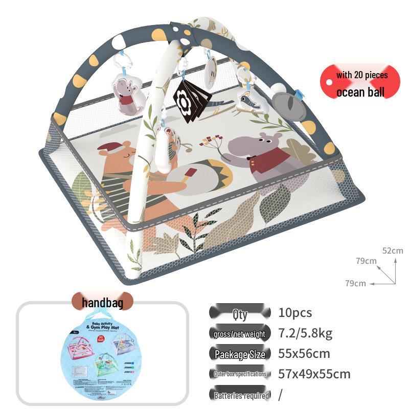 New Baby Playpen & Activity Mat Set for 0-1 Year Olds
