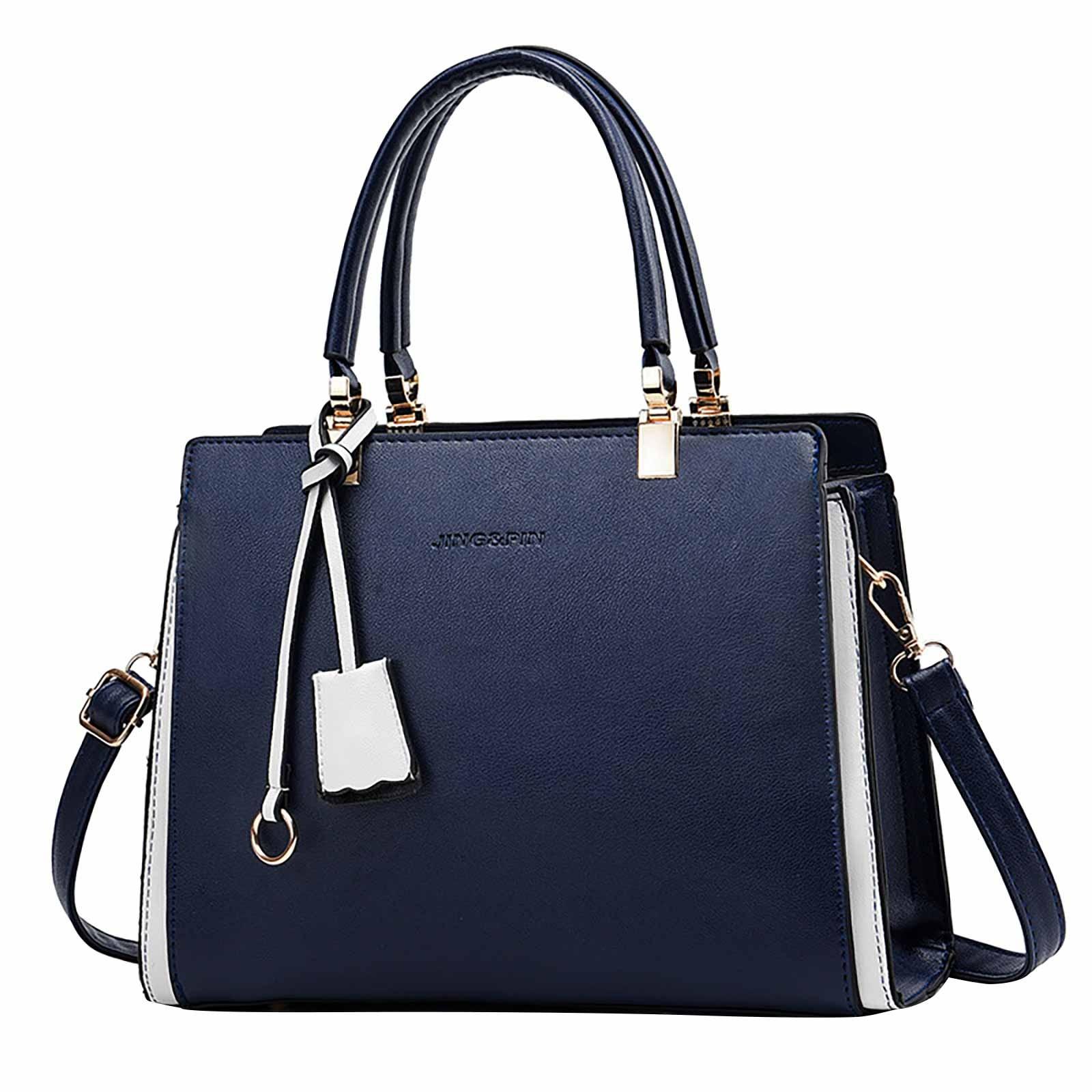 Модная многофункциональная сумка через плечо большой емкости One Size чёрный — фото 3