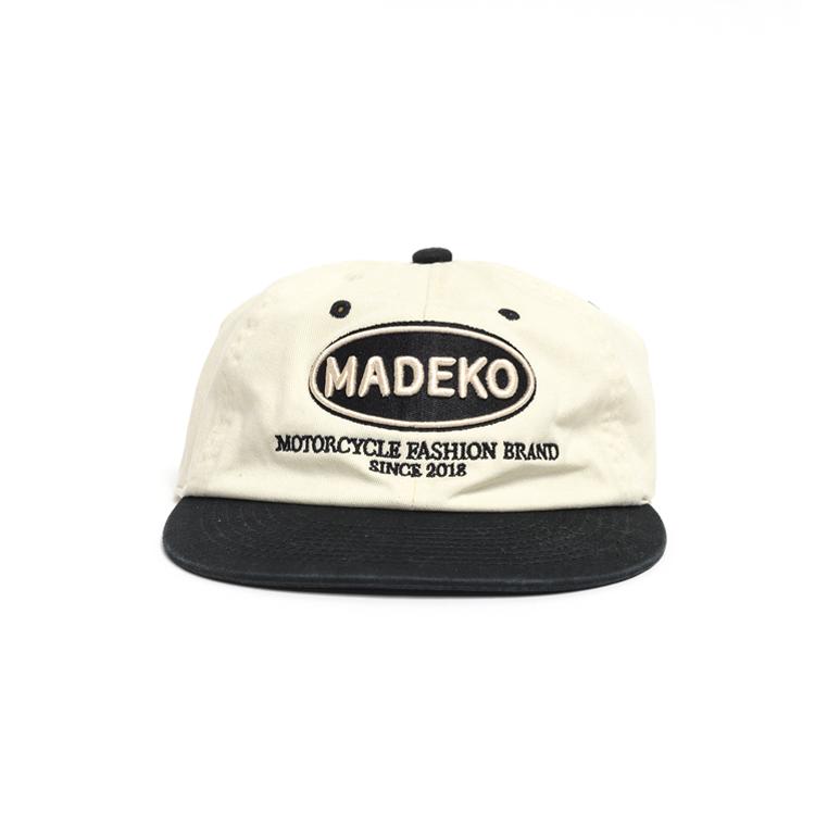 Madeko Two-Tone Cap_Black