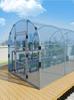 Outdoor Greenhouse: Small Flower Shed & Large Frame for Winter Insulation