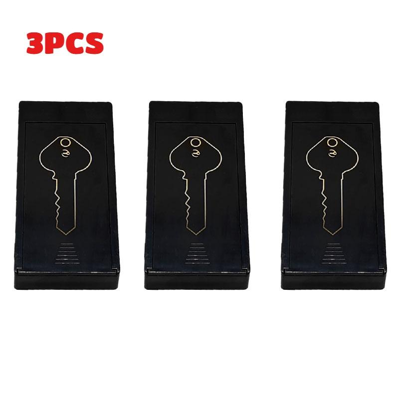 Magnetic Key Holder Under Car - Durable Plastic Spare Key Hider with Strong Magnet for Car/Home/Office - Never Locked Out