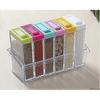 Salt and pepper shaker spice box plastic for storing spices 1 set - Random