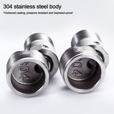 Stainless Steel Angled Curved Foot 360° Rotatable Angle Adjustment Eccentric Screw Corner Wall Mounted Shower Faucet Adapter