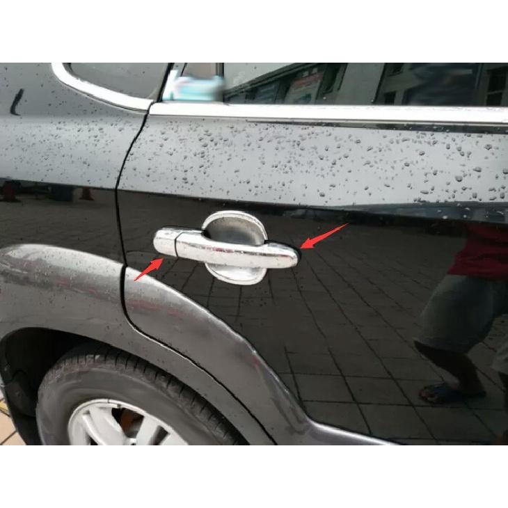 For Hyundai Tucson 2005-2009 Chrome Style Outside Door Handle Cover Trim 8PCS