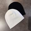 New Niche Knitted Hat Women'S Autumn And Winter Warm Pullover Cold Hat Street Photograph Concave Shape Wool Hat Trendy