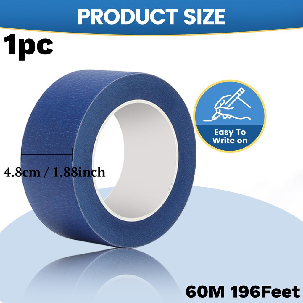 Paint Tape Multi-Surface Masking Easy Removal Paint Tape Security Wall Painting Crafts Art Construction Home