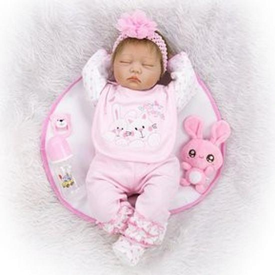 Realistic Baby Doll by NPK 55 cm