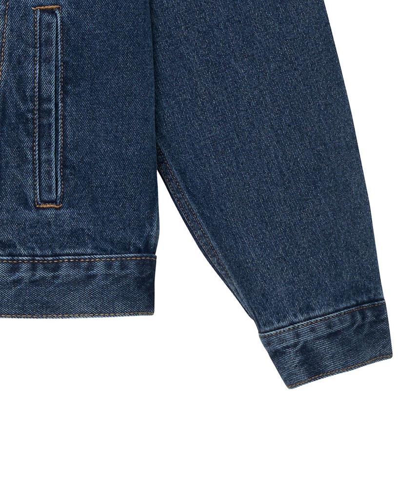 Moth Denim Trucker Jacket_Dark Blue