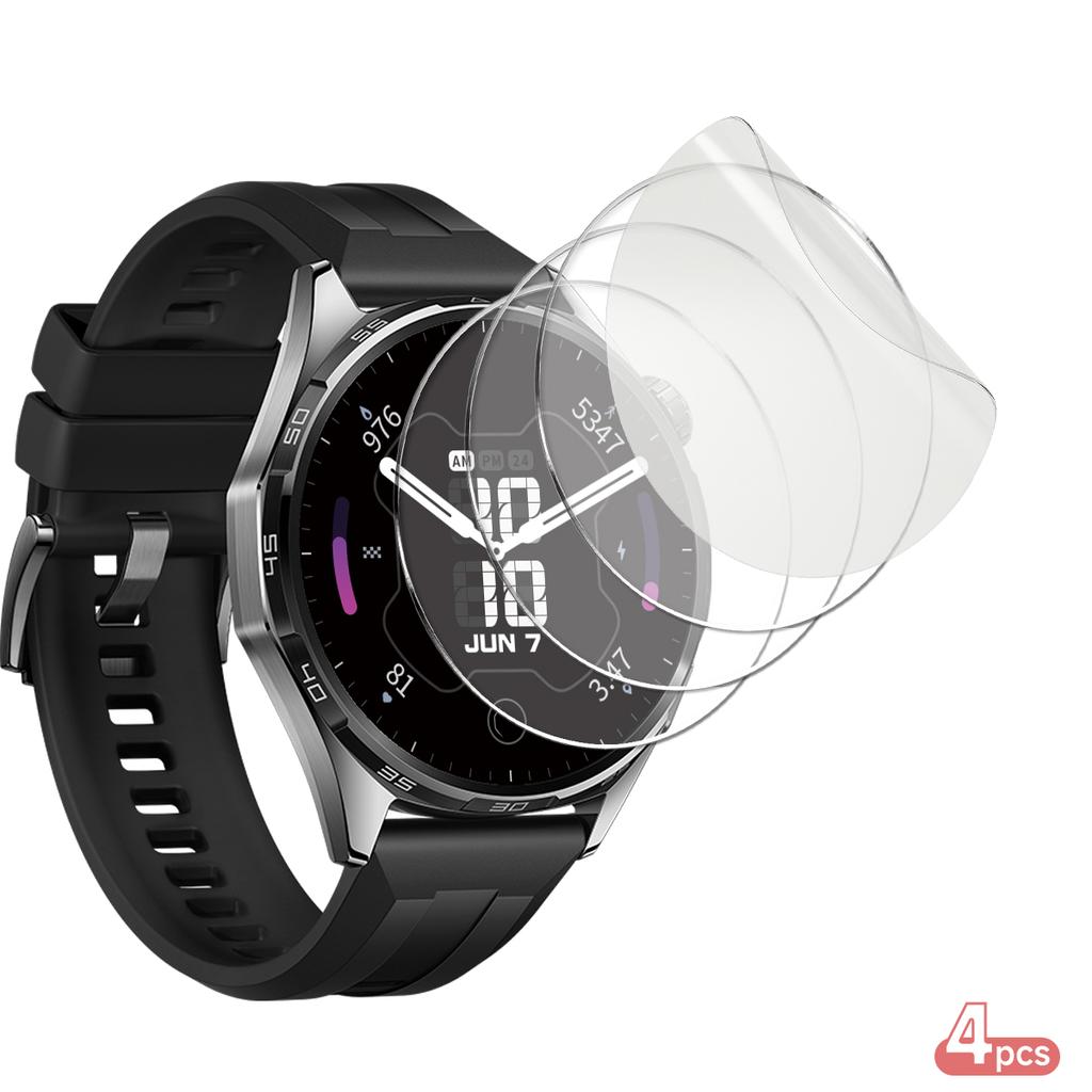 Hydrogel Film for Huawei Watch GT 6 Pro 41mm 46mm Screen Protector, for GT6 HD Full Coverage Soft Protective Film Accessories
