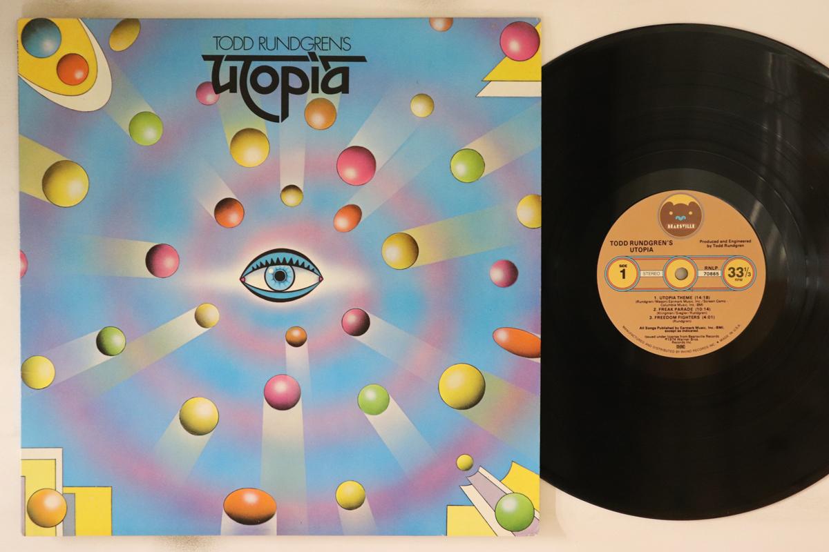 

LP Record UTOPIA - Todd Rundgren s Utopia RNLP70865 BEARSVILLE 1974 US Rock Used