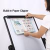 Magnetic Standing White Board Foldable Dual Sided Whiteboard Adjustable Height Notice Board 90x60cm