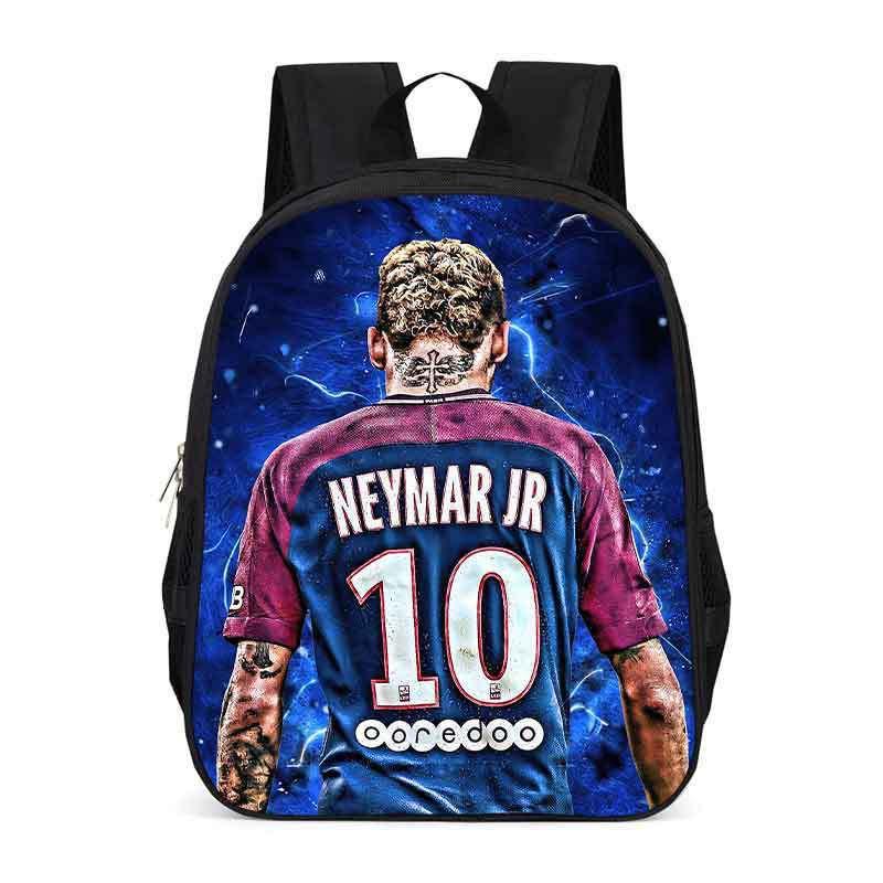 Zaino Scolastico per Bambini con Stampa Cristiano Ronaldo Neymar Leggero Design Ergonomico Studenti Elementari