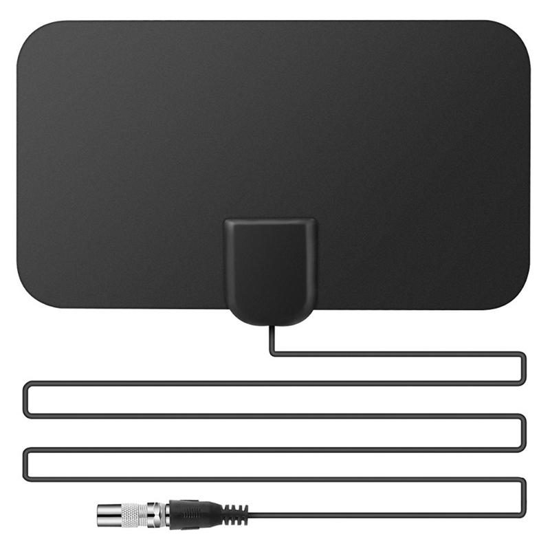 Mini Hd Digital Hdtv Antenna Indoor Tv Antenna Dvb-T2 Signal Receiver Tv Aerial