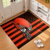 Cleveland Browns Carpet Door Mat for Living Room or Bedroom Protective Mat Under Chair Office Decoration Christmas Gift Birthday Present
