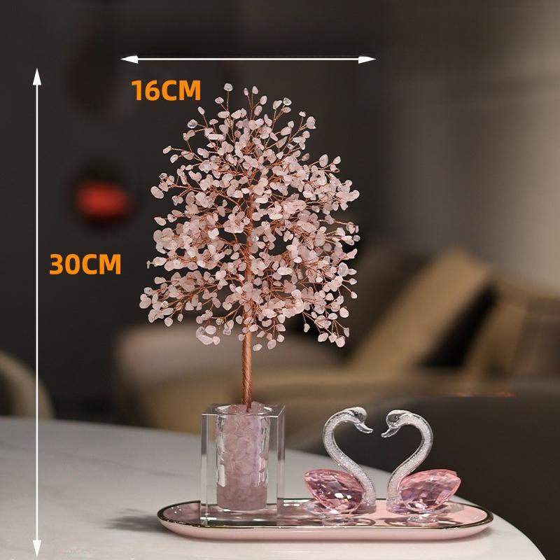 Amethyst Crystal Tree Crystals Healing Stones Reiki Natural Crystal Base Copper Wire Tree Life Spiritual Meditation Energy Room Office Desk Decor Gift