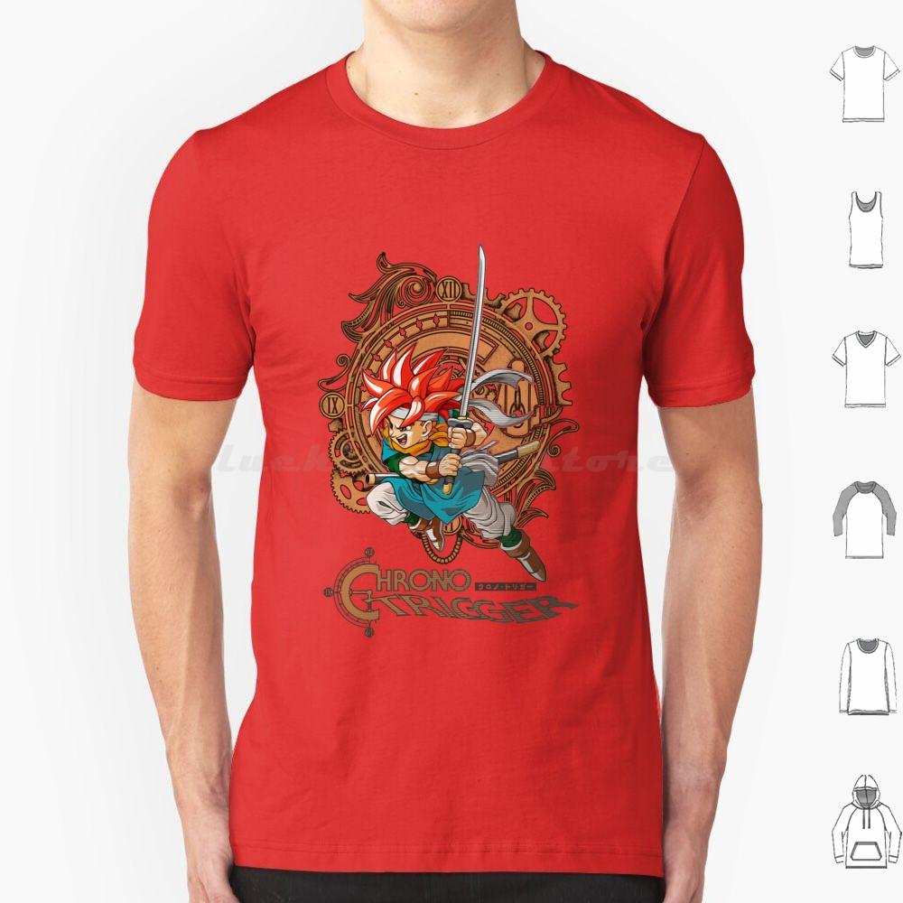 Chrono Trigger 02 Classic T Shirt 6xl Cotton Cool Tee Chrono Trigger Final Fantasy Super Square Enix Video Games Chrono Cross