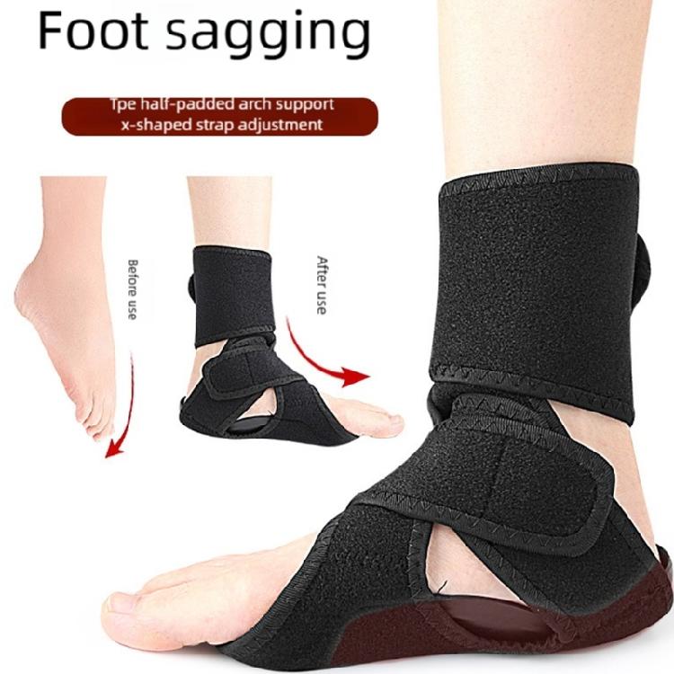 Manicotto Ergonomico per Piede Abbandonato Con Ammortizzazione TPE Multistrato Non Scivoloso Struttura Pieghevole per Routine Attive