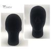 Black Foam Wig Head Tall Male Mannequin Hairpieces Display Holder Hats Sunglasses Headphone Headwear Stand Cosmetics Model Head Prop