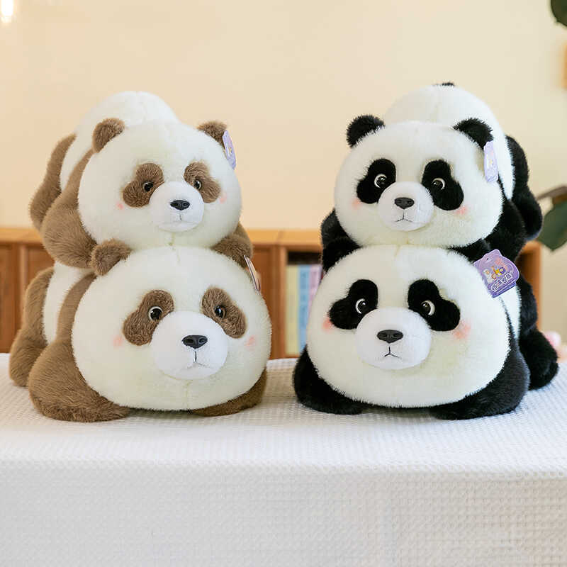 Cute Little Panda Children Chengdu Souvenir Zoo Plush Toys Simulation Pillow Boy and Girl Dolls