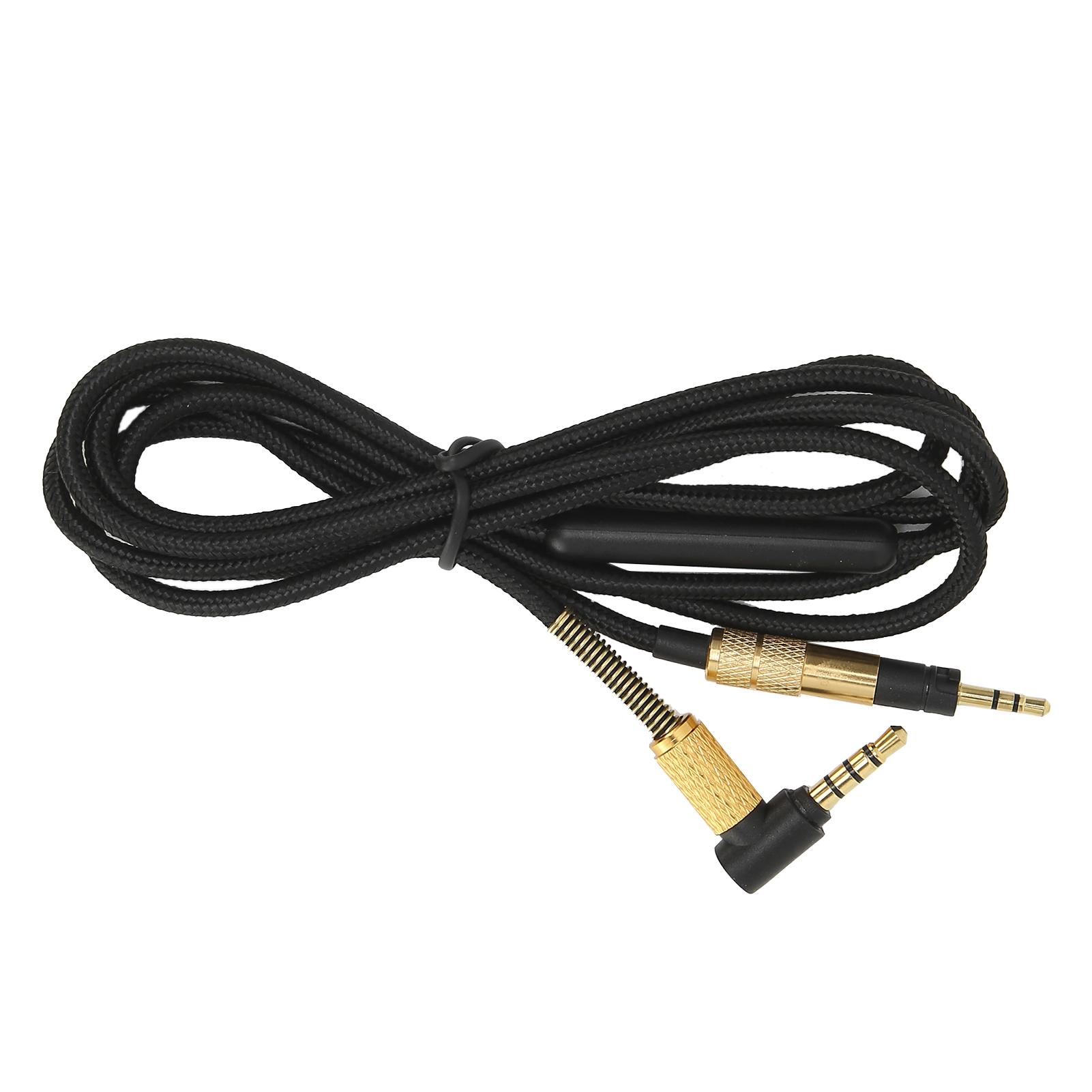 

Кабель для наушников с регулятором громкости микрофона подходит для Sennheiser HD4.30 HD4.40BT HD4.50BTNC