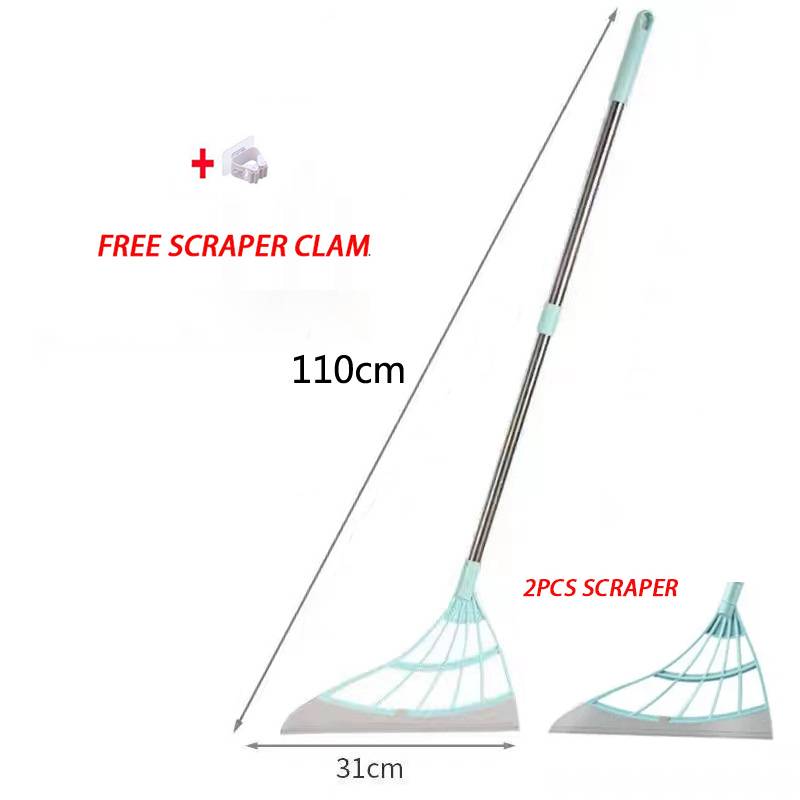 Silicone Magic Rubber Broom Mop Hand Dust Brooms Home Floor Cleaning Squeegee Wiper Toilet Bathroom Mops Witches Tools