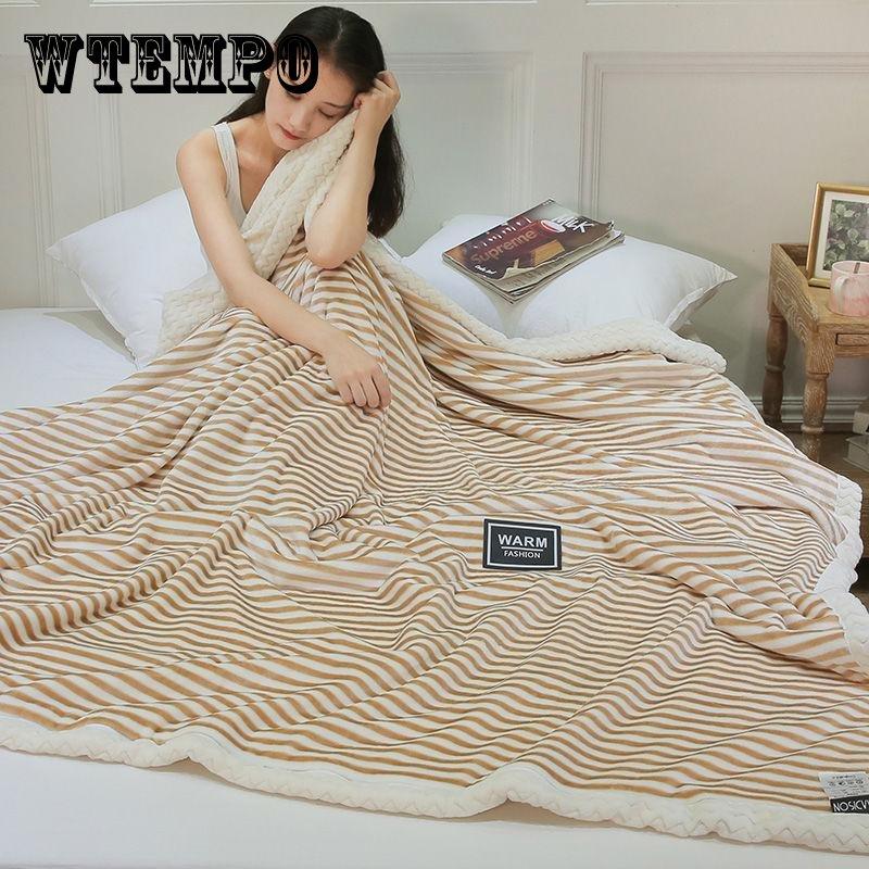 Buy Skinfriendly Soft Doublelayer Blankets Are Thickened Winter