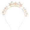 1PC Party Rhinestone, Pearl and Five-pointed Star Hair Hoop. An Exaggerated and Individualistic Hair Accessory for Festivals and