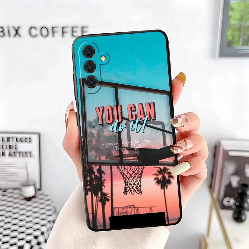 Basketball Sports Aesthetics Soft Phone Case for Samsung A17 A37 A57 A16 A26 A36 A56 A15 A25 A35 A55 A14 A24 A34 A54 A13 A23 A33