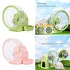 Silents Hamster Wheel Multifunctional Hamster Wheel Quite Running Spinner Wheel with Water and Food Solution