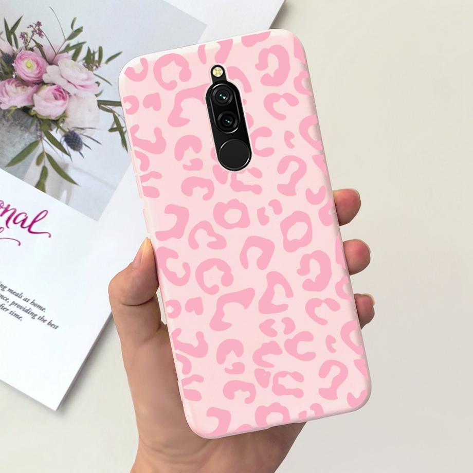 Liquid Silicone Cute Case for Xiaomi Redmi 8 Capa Protective Back Cover For Redmi Note 8 Pro Note8Pro Note 8T Bumper Redmi8 Case