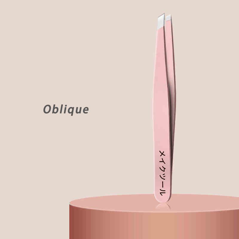 Eyebrow Tweezers Set 1/4 Pcs Stainless Steel Eyebrow Forceps Professional Beauty Tool Set For Facial Hair, Inward Growing