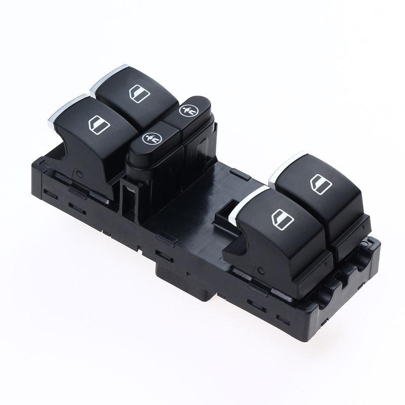 Red/White Light Front Driver Side Power Window Switch 7P6959857 For VW Touran Sharan 2011-2016 Touareg Seat Alhambra 2011-2016