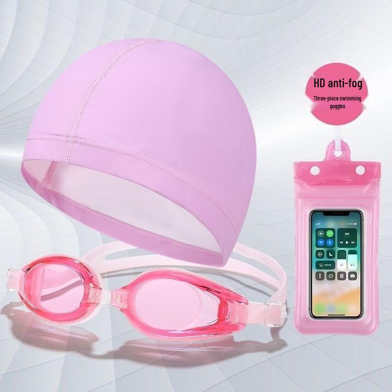 Alliance Adult HD Anti-Fog Swimming Goggles Set