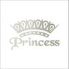 Cute  Pink Princess Crown Vinyl Sticker Car Window Decoration, Elegant Lady Girls Car Decals Laptop Stickers Decor